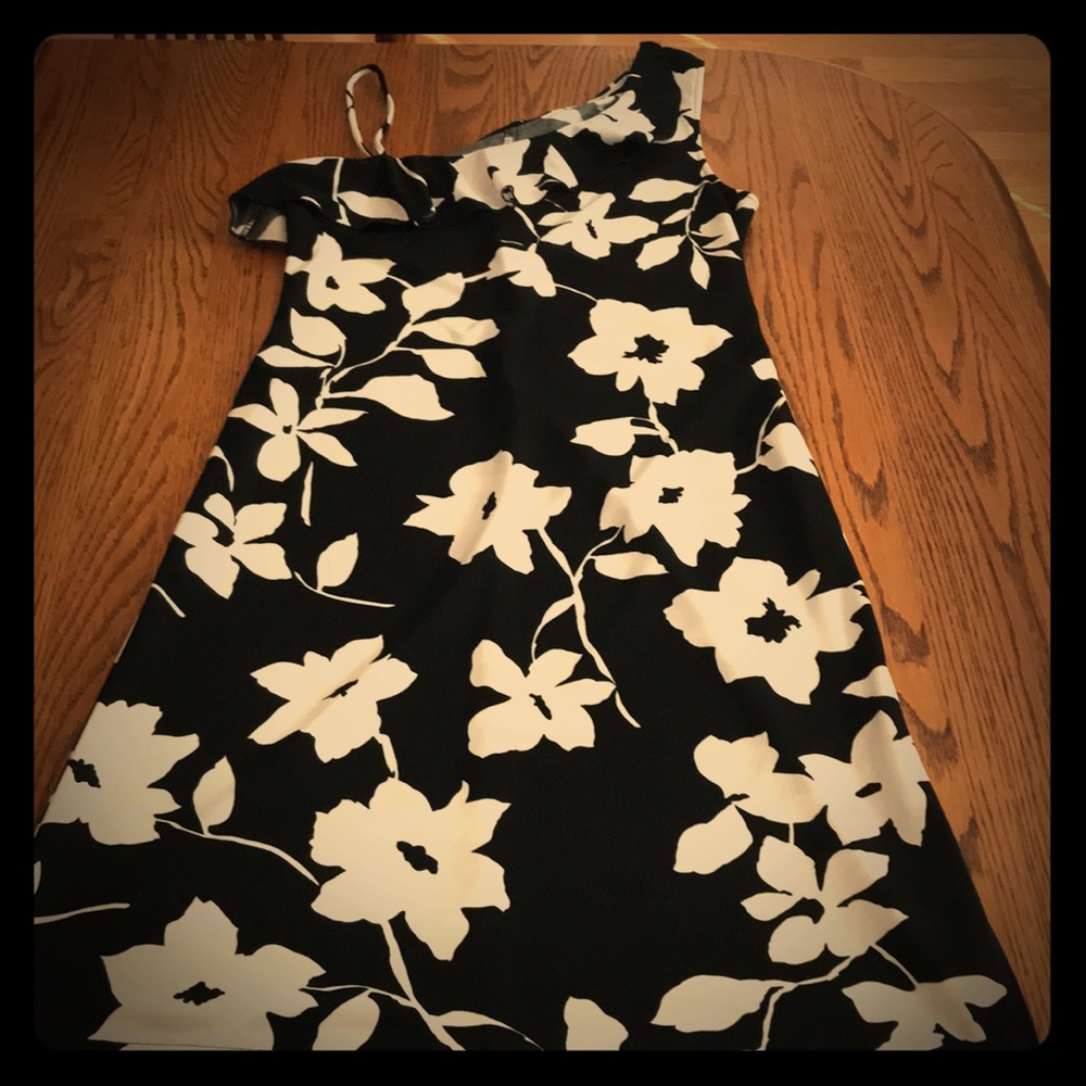 Floral print dress